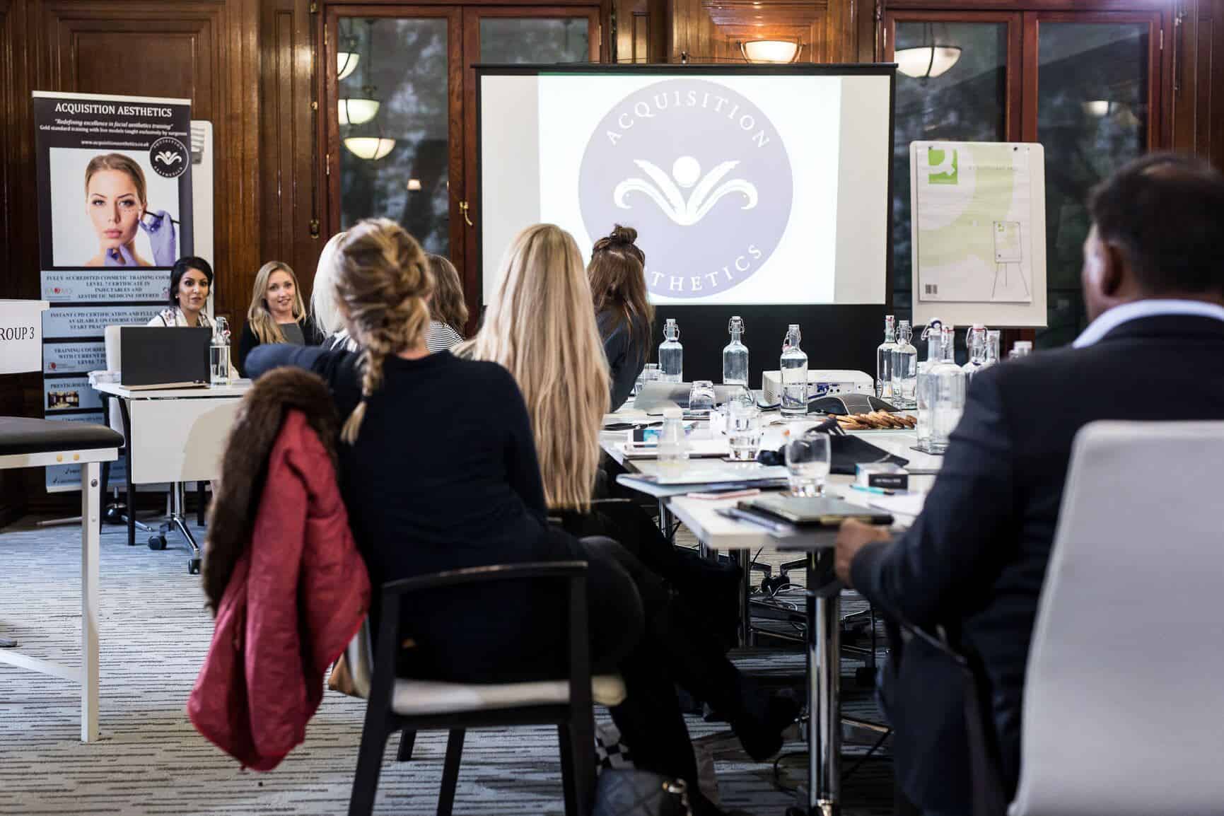 Theoretical Training at Acquisition Aesthetics