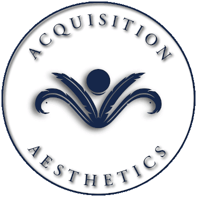 Acquisition Aesthetics Logo - White, Scaled