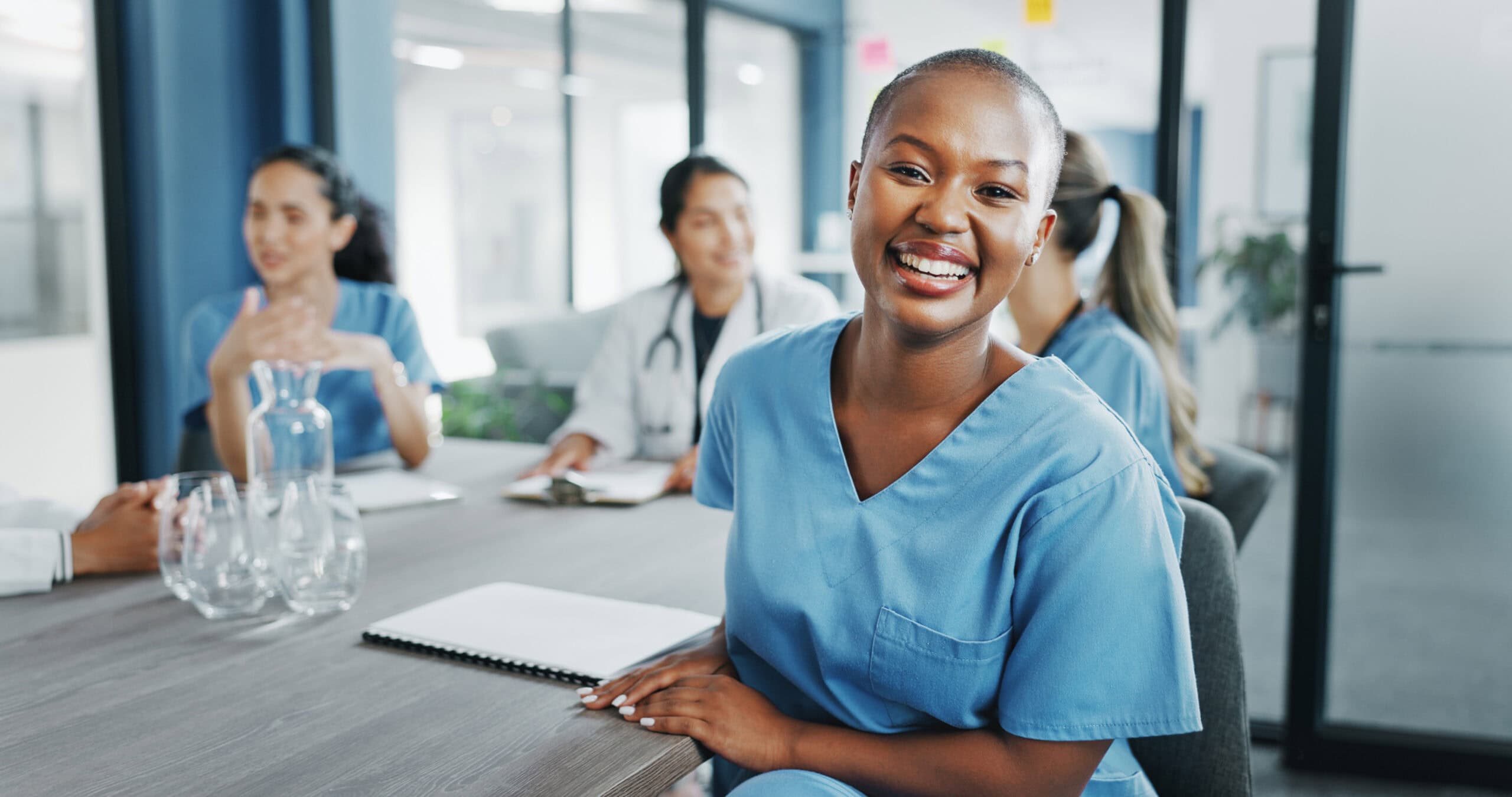 A nurse enjoying her training in Acquisition Aesthetics